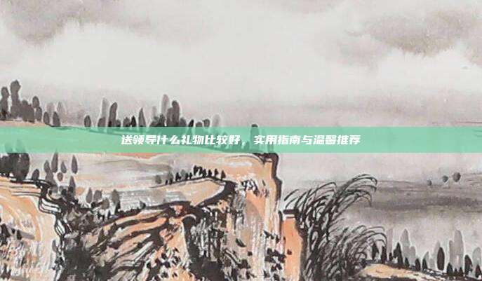 送领导什么礼物比较好，实用指南与温馨推荐