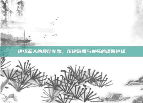 送给军人的最佳礼物，传递敬意与关怀的温馨选择