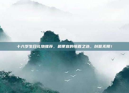 十六岁生日礼物推荐，最便宜的惊喜之选，创意无限！